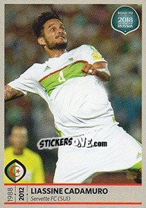 Sticker Liassine Cadamuro - Road to 2018 FIFA World Cup Russia - Panini