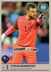 Sticker Stefan Marinovic - Road to 2018 FIFA World Cup Russia n. 465 - Panini