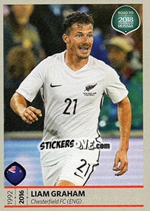 Sticker Liam Graham - Road to 2018 FIFA World Cup Russia - Panini