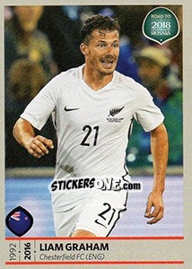 Figurina Liam Graham - Road to 2018 FIFA World Cup Russia - Panini