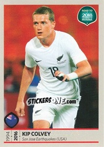 Sticker Kip Colvey - Road to 2018 FIFA World Cup Russia - Panini