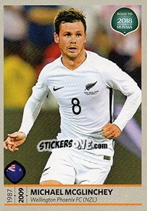 Sticker Michael McGlinchey - Road to 2018 FIFA World Cup Russia n. 472 - Panini