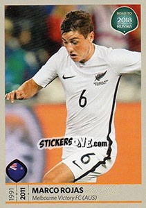 Sticker Marco Rojas - Road to 2018 FIFA World Cup Russia n. 476 - Panini