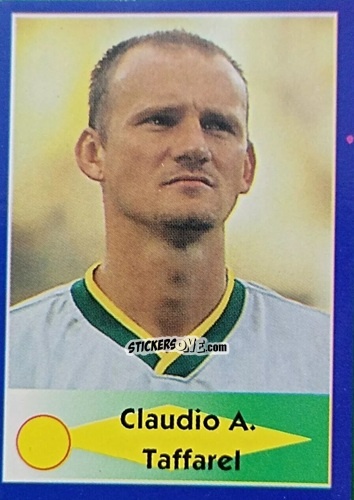 Sticker Claudio A. Taffarel - Mundial Francia 1998 n. 7 - Navarrete
