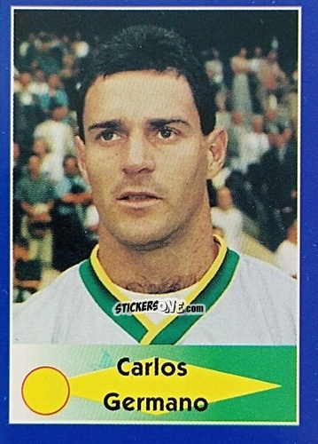Figurina Carlos Germano - Mundial Francia 1998 n. 8 - Navarrete