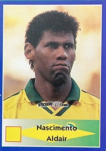 Sticker Nascimento Aldair - Mundial Francia 1998 n. 9 - Navarrete
