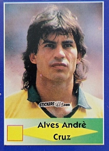 Figurina Alves Andre Cruz - Mundial Francia 1998 n. 12 - Navarrete