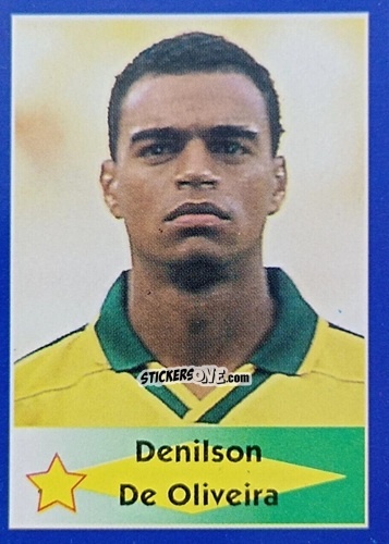 Sticker Denilson De Oliveira - Mundial Francia 1998 n. 13 - Navarrete
