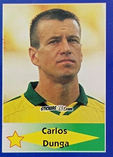 Sticker Carlos Dunga - Mundial Francia 1998 n. 14 - Navarrete