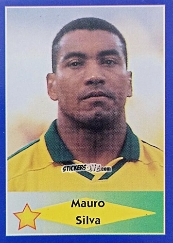 Figurina Mauro Silva - Mundial Francia 1998 n. 17 - Navarrete