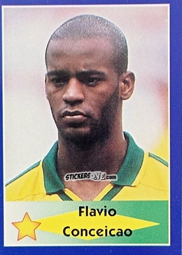 Sticker Flavio Conceicao - Mundial Francia 1998 n. 18 - Navarrete