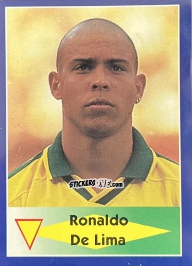 Figurina Ronaldo De Lima - Mundial Francia 1998 n. 21 - Navarrete