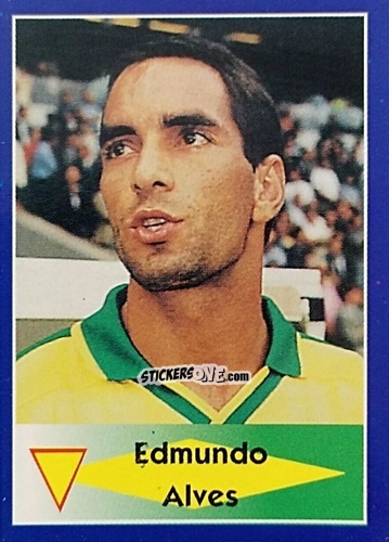 Figurina Edmundo Alves - Mundial Francia 1998 n. 22 - Navarrete