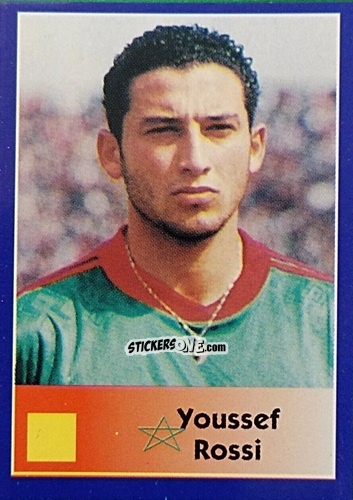 Sticker Youssef Rossi - Mundial Francia 1998 n. 26 - Navarrete