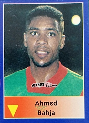 Sticker Ahmed Bahja - Mundial Francia 1998 n. 35 - Navarrete