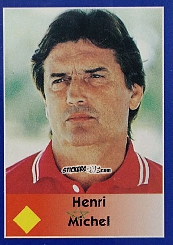 Sticker Henri Michel - Mundial Francia 1998 n. 40 - Navarrete