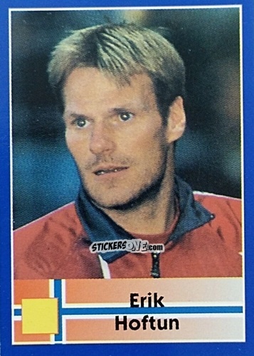 Sticker Erik Hoftun - Mundial Francia 1998 n. 46 - Navarrete