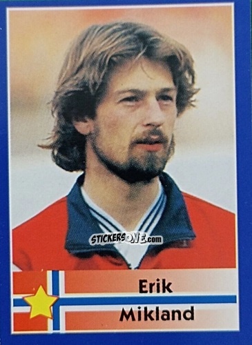 Sticker Erik Mykland - Mundial Francia 1998 n. 47 - Navarrete