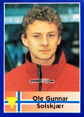 Sticker Ole Gunnar Solskjær - Mundial Francia 1998 n. 56 - Navarrete