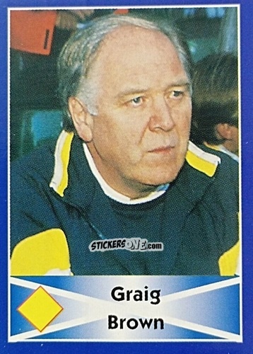 Cromo Graig Brown - Mundial Francia 1998 n. 58 - Navarrete