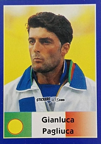 Sticker Gianluca Pagliuca - Mundial Francia 1998 n. 74 - Navarrete