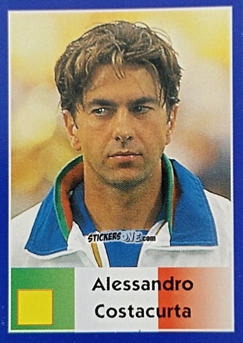 Sticker Alessandro Costacurta - Mundial Francia 1998 n. 76 - Navarrete