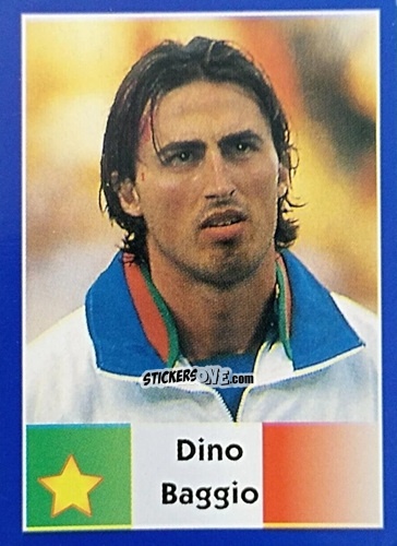 Sticker Dino Baggio - Mundial Francia 1998 n. 80 - Navarrete