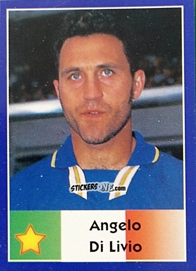 Sticker Angelo Di Livio - Mundial Francia 1998 n. 81 - Navarrete