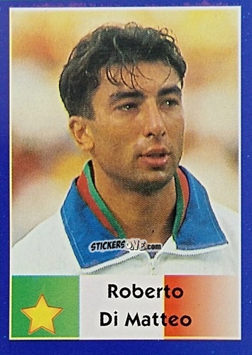 Sticker Roberto Di Matteo - Mundial Francia 1998 n. 82 - Navarrete