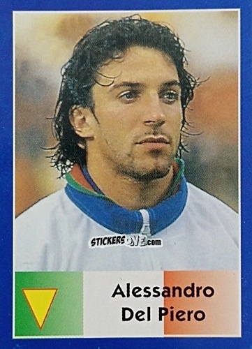 Sticker Alessandro Del Piero - Mundial Francia 1998 n. 85 - Navarrete