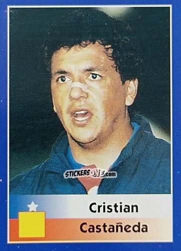 Figurina Cristian Castañeda - Mundial Francia 1998 n. 92 - Navarrete