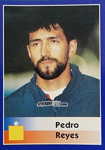 Figurina Pedro Reyes - Mundial Francia 1998 n. 94 - Navarrete