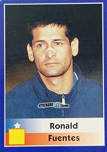 Figurina Ronald Fuentes - Mundial Francia 1998 n. 95 - Navarrete