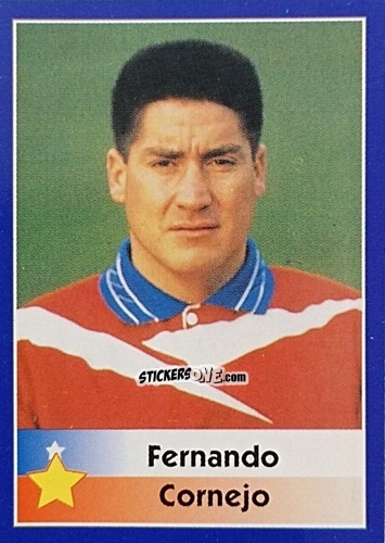 Figurina Fernando Cornejo - Mundial Francia 1998 n. 96 - Navarrete