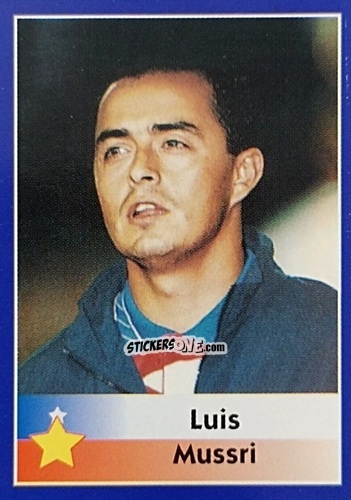 Figurina Luis Mussri - Mundial Francia 1998 n. 100 - Navarrete