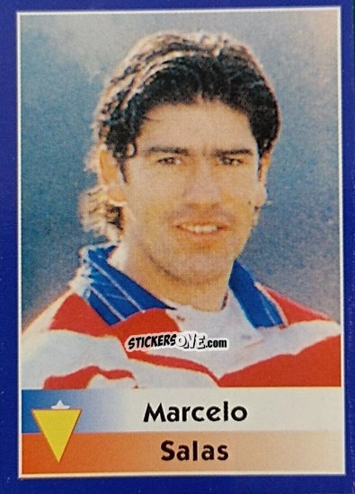 Figurina Marcelo Salas - Mundial Francia 1998 n. 104 - Navarrete