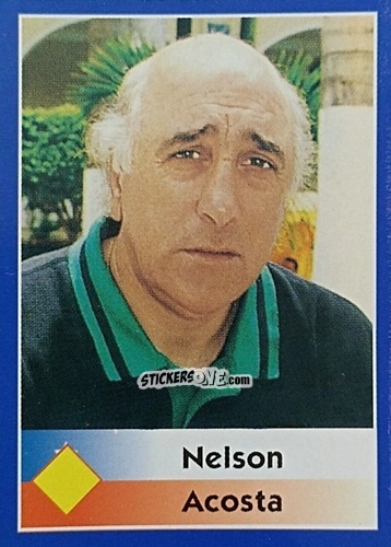Figurina Nelson Acosta - Mundial Francia 1998 n. 106 - Navarrete