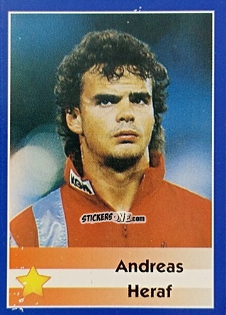 Sticker Andreas Heraf - Mundial Francia 1998 n. 118 - Navarrete