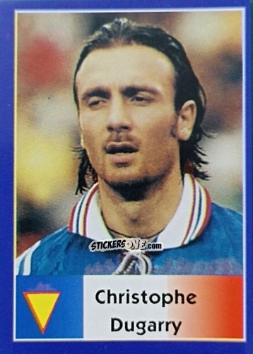 Figurina Christophe Dugarry - Mundial Francia 1998 n. 154 - Navarrete