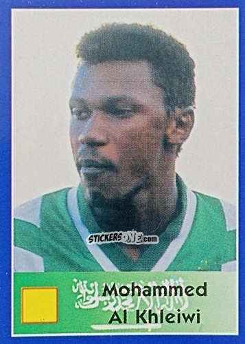 Sticker Mohammed Al Khleiwi - Mundial Francia 1998 n. 158 - Navarrete