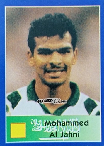Sticker Mohammed Al Jahni - Mundial Francia 1998 n. 162 - Navarrete