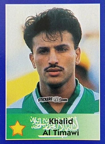 Sticker Khalid Al Timawi - Mundial Francia 1998 n. 165 - Navarrete