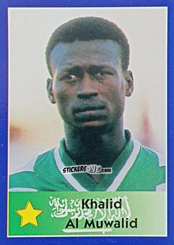 Sticker Khalid Al Muwalid - Mundial Francia 1998 n. 166 - Navarrete