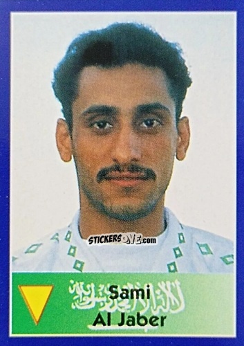 Sticker Sami Al Jaber - Mundial Francia 1998 n. 167 - Navarrete