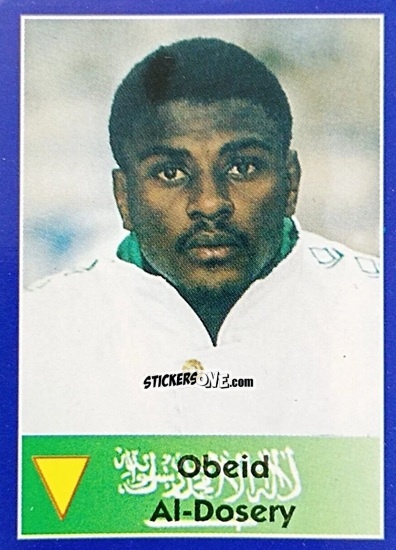 Sticker Obeid Al Dosery - Mundial Francia 1998 n. 170 - Navarrete
