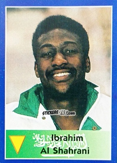 Sticker Ibrahim Al Shahrani - Mundial Francia 1998 n. 171 - Navarrete