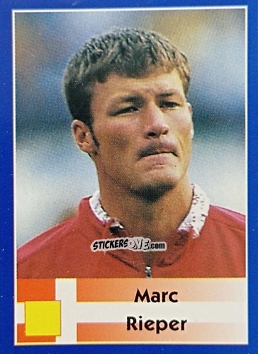 Figurina Marc Rieper - Mundial Francia 1998 n. 175 - Navarrete