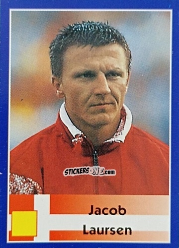 Sticker Jacob Laursen - Mundial Francia 1998 n. 179 - Navarrete