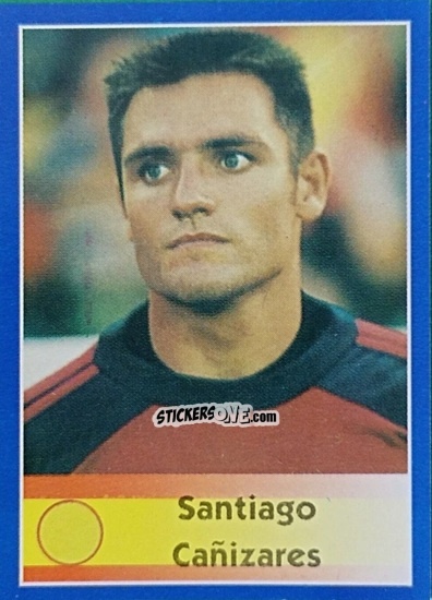 Sticker Santiago Cañizares - Mundial Francia 1998 n. 206 - Navarrete