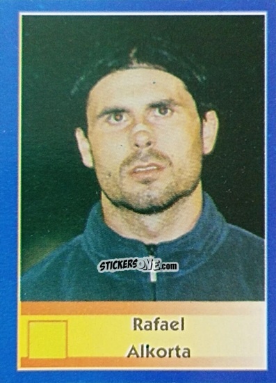 Sticker Rafael Alkorta - Mundial Francia 1998 n. 207 - Navarrete